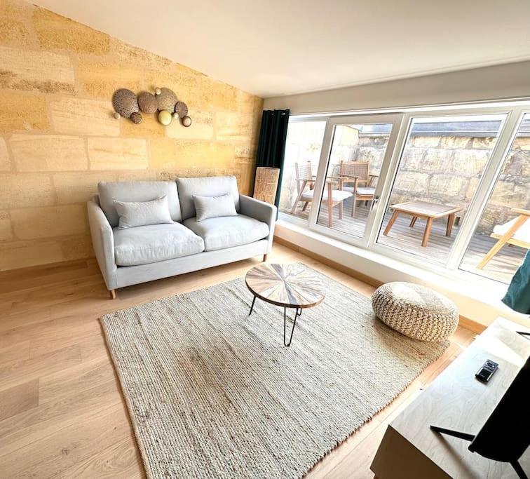 5- Hypercentre - 4Pers - Clim - Terrasse - Netflix Apartment Libourne Exterior foto